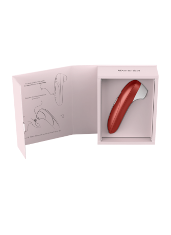 Stimulateur clitoridien sans contact  Pro rouge 11 intensités – Womanizer
